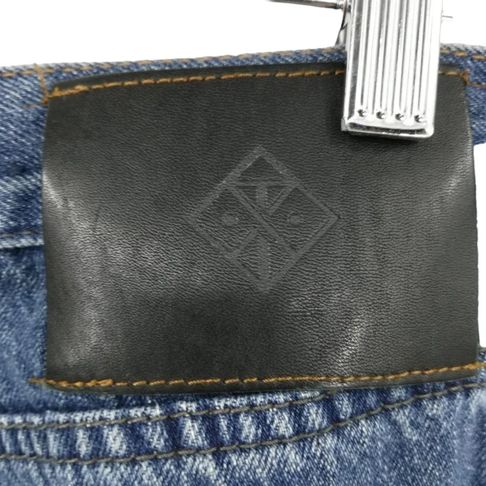 Roark Hwy 133 Slim Straight Fit Stretch Jeans Size 35 x 30 Medium Wash 5 Pocket